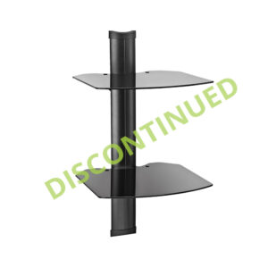 Floating AV Component Shelf
