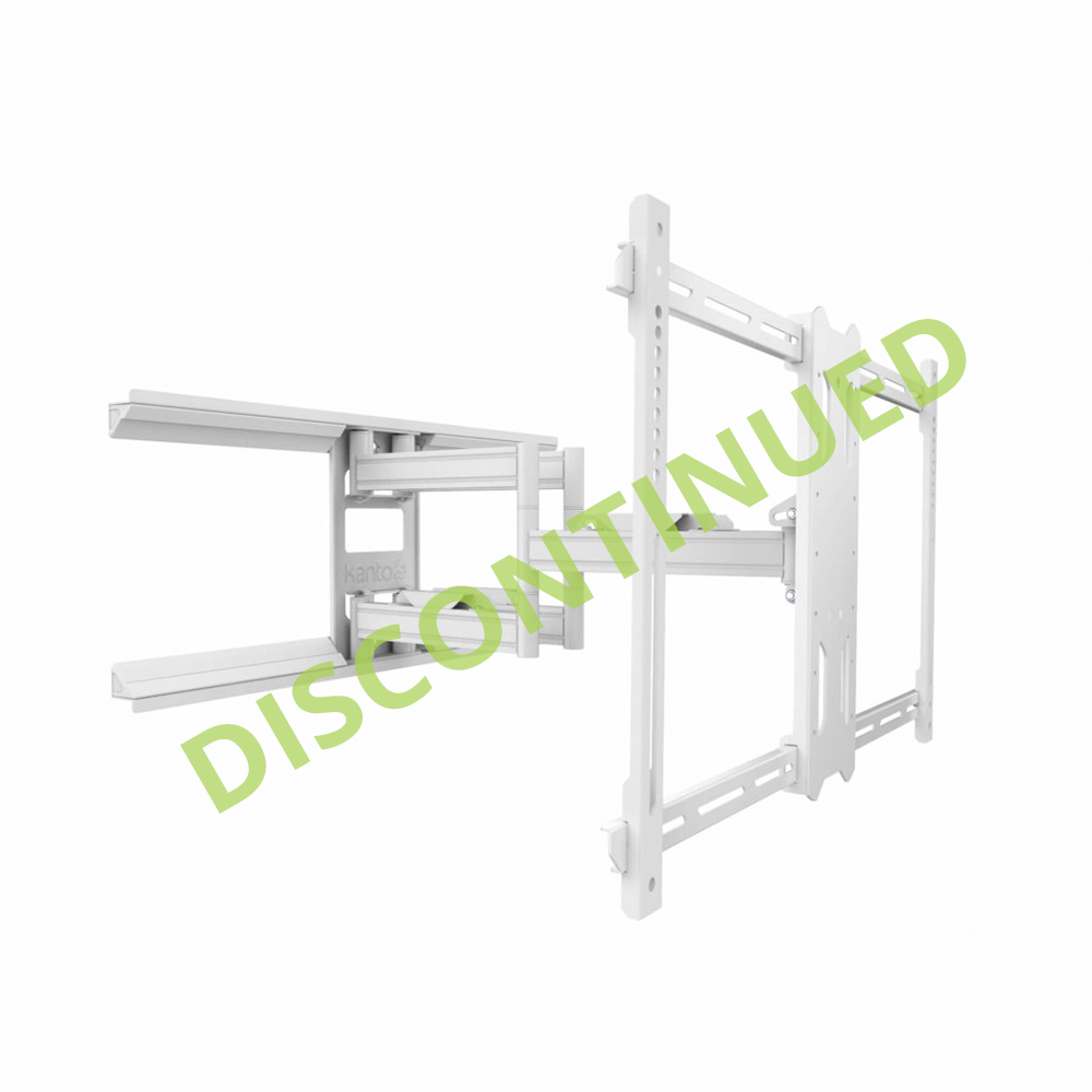 Kanto PDX680W White TV Bracket and Wall Mount | Kanto Mounts