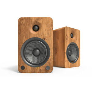 Kanto Audio Woodgrain speakers